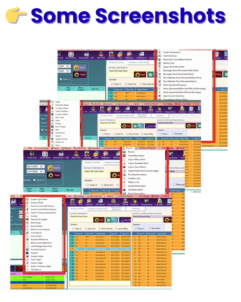 Guest Module Screenshot